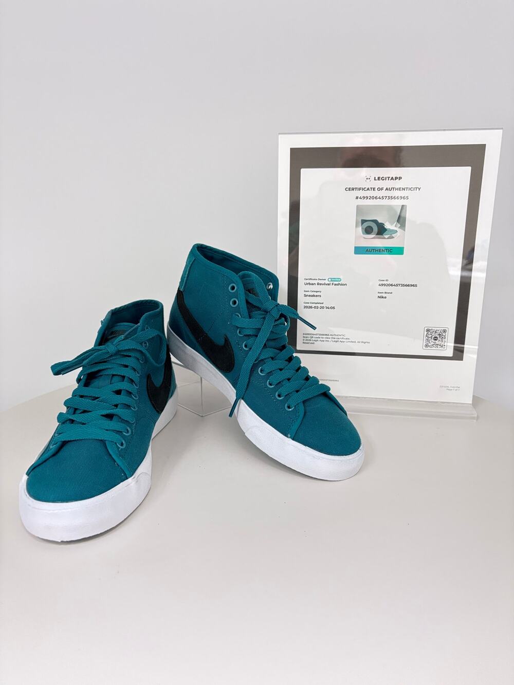 Nike SB Blazer Court Mid Premium 'Dark Marina Blue' FB1378-408